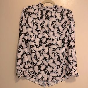 Reiss floral blouse